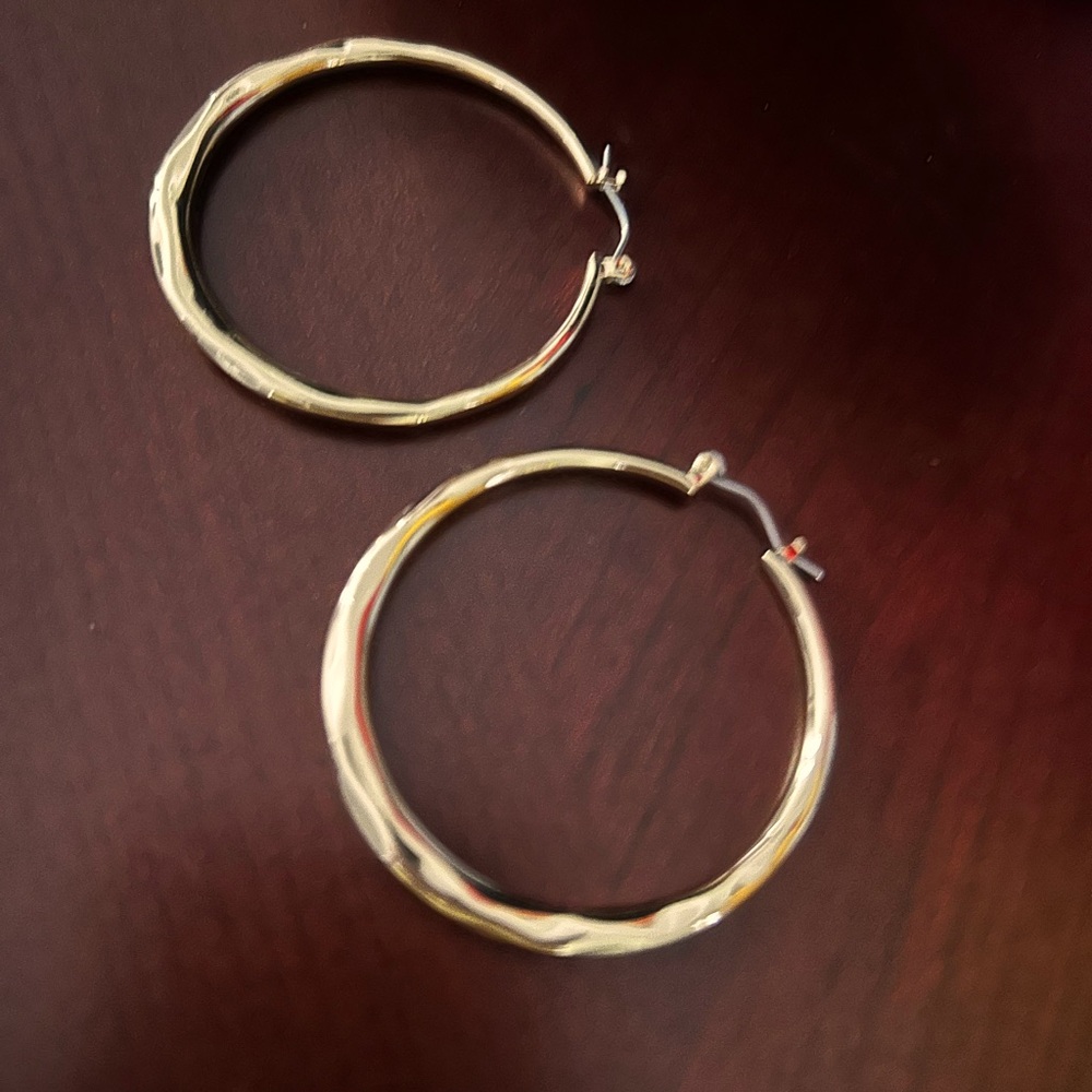 Elegant Gold Hoop Earrings